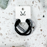 IN STOCK Black and Grey Hair Tie Sets FINAL SALE