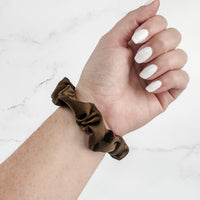 IN STOCK Satin Neutral Trio Scrunchies FINAL SALE