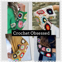 Crochet cardi