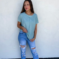 Sophia ribbed Top