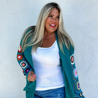 Crochet cardi