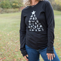 Decorate the Tree Long Sleeve Graphic Tee