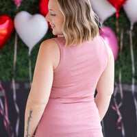 IN STOCK Ava Tank - Rose