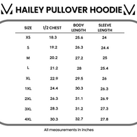 IN STOCK Hailey Pullover Hoodie - Autumn Watercolor and Brick