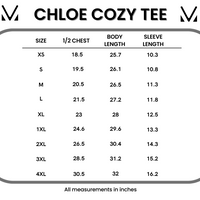 IN STOCK Chloe Cozy Tee - Navy
