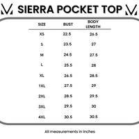 IN STOCK Sierra Pocket Top - Light Teal FINAL SALE