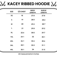 IN STOCK Kacey Ribbed Hoodie - Mocha
