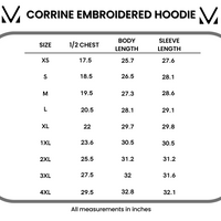 IN STOCK Corrine Embroidered Hoodie - In God We Trust