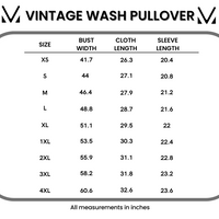 IN STOCK Vintage Wash Pullover - Teal