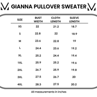 IN STOCK Gianna Pullover Sweater - Olive