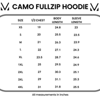 IN STOCK Camo Fullzip Hoodie