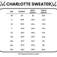 IN STOCK Charlotte Sweater - Orange and Ivory