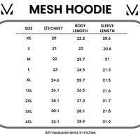 IN STOCK American Stars Mesh Hoodie FINAL SALE