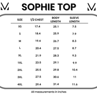 IN STOCK Sophie Top - Blushwood Floral
