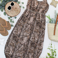 IN STOCK Reagan Dress - Camo FINAL SALE
