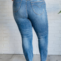 Nicole Tummy Control Skinny Jeans in Vintage Wash