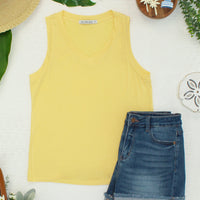 IN STOCK Noelle Tank - Lemon