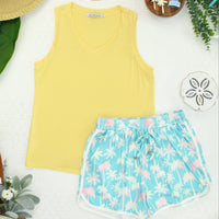 IN STOCK Noelle Tank - Lemon