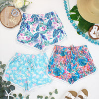 IN STOCK Nova Summer Shorts - Tropical Palm
