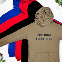 IN STOCK Corrine Embroidered Hoodie - Freedom Over Everything