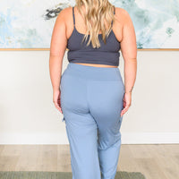 Race to Relax Cargo Pants in Chambray