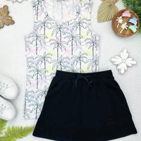 IN STOCK Serena Luxe Skort - Black