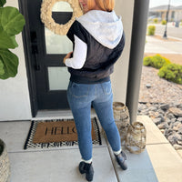 PREORDER: Cheyenne Hooded Puffer Vest in Two Colors