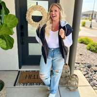 PREORDER: Cheyenne Hooded Puffer Vest in Two Colors