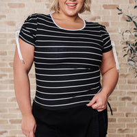 Vaguely Speaking Striped Top