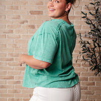 You're No Fun Top In Green