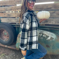 PREORDER: Jackson Plaid Shacket in Two Colors