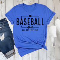 Baseball Mom All Day Graphic Tee