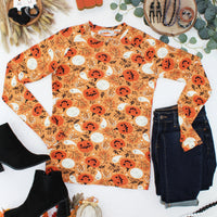 IN STOCK Blair Long Sleeve Top - Spooky Autumn