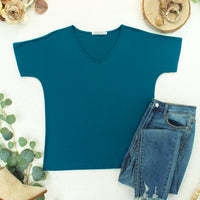 IN STOCK Chloe Cozy Top - Teal