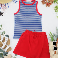 IN STOCK Serena Luxe Skort - Red