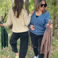 PREORDER: Austin Button Cardigan in Four Colors