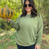 PREORDER: Magnolia Pocket Sweatshirt in Two Colors