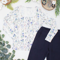 IN STOCK Alyssa Long Sleeve Top - Olive Meadow