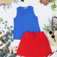 IN STOCK Noelle Tank - Blue
