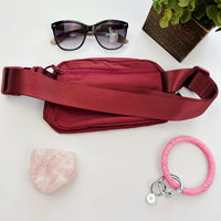 IN STOCK Bum Bag - Wine FINAL SALE