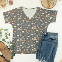 IN STOCK Chloe Cozy Top - Wildflower Meadow