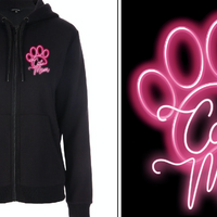 CAT Mom zip up hoodie