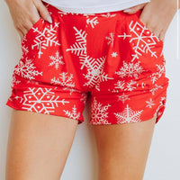 printed Harem Shorts
