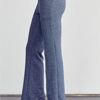 Jade By Jane Full Size Center Seam Straight Leg Pants in Denim