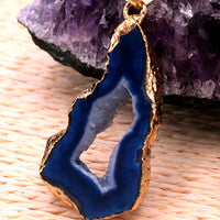 Irregular Agate Pendant