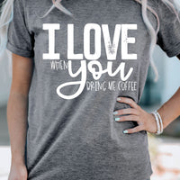 I LOVE YOU Crewneck T-Shirt