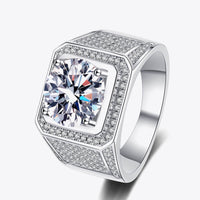Bring It Home 925 Sterling Silver Moissanite Ring