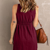 Magic Sleeveless Slit Dress