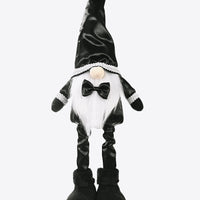 Wedding Bow Detail Pom-Pom Telescopic Leg Gnome