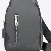 PU Leather Waterproof Sling Bag